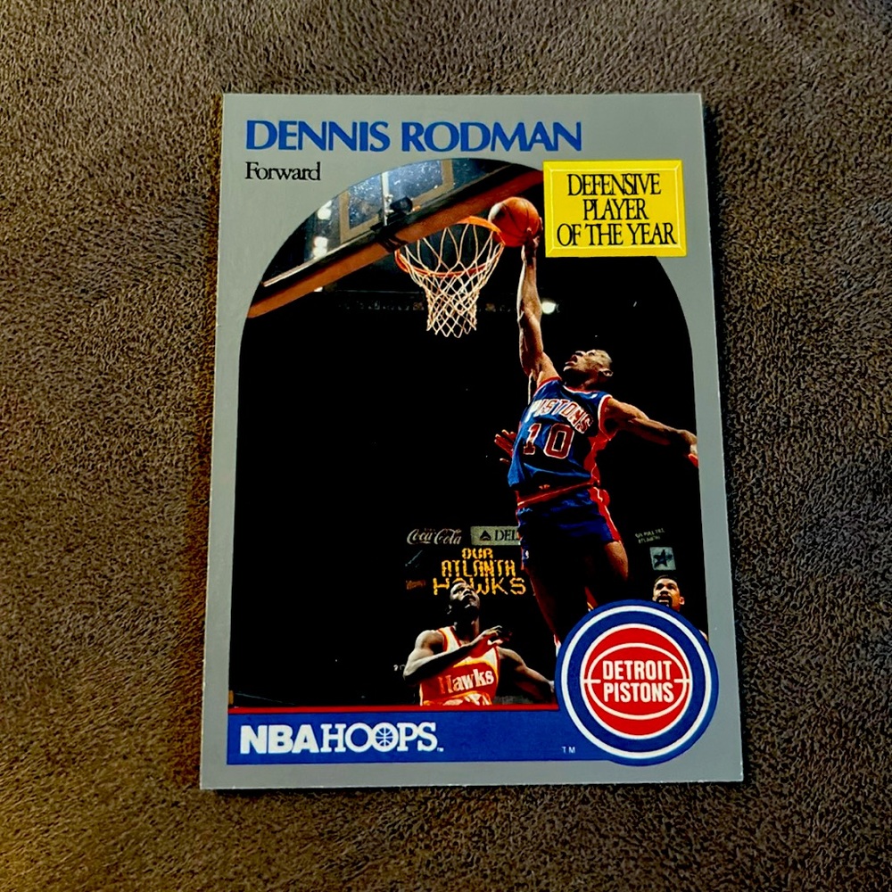 1990 NBA Hoops Dennis Rodman